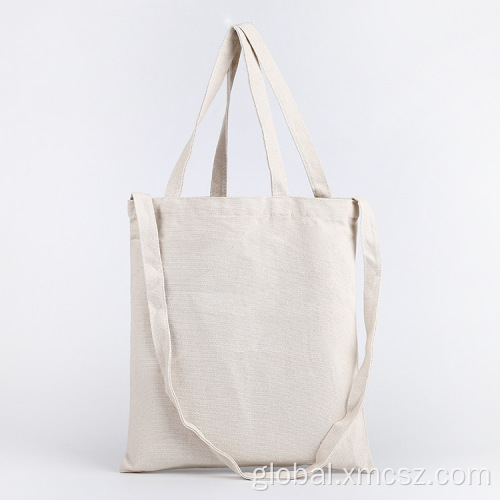Cotton Tote Bag Blank plain black and white recyclable shopping bag Factory